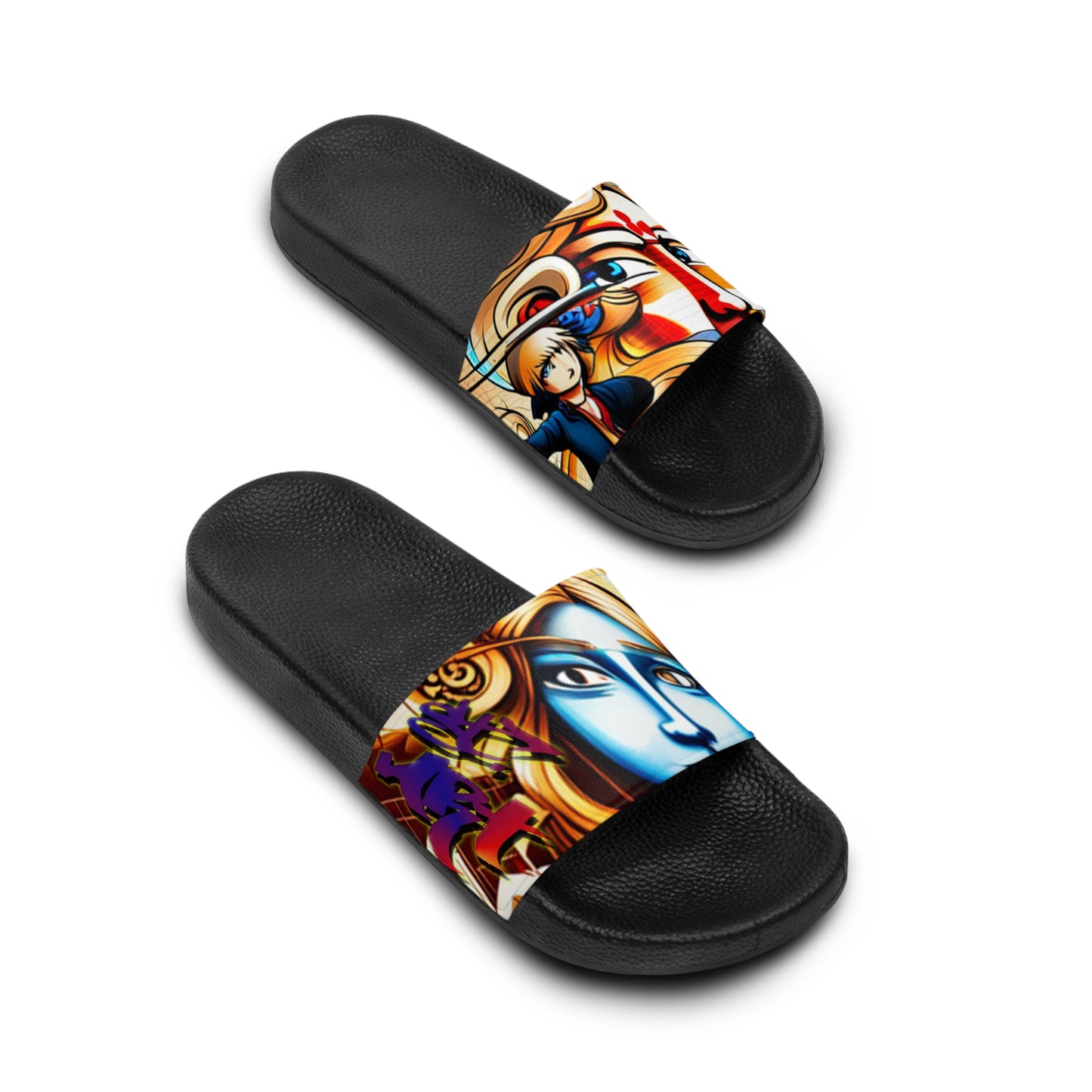 Graffiti Art Men's Slide Sandals