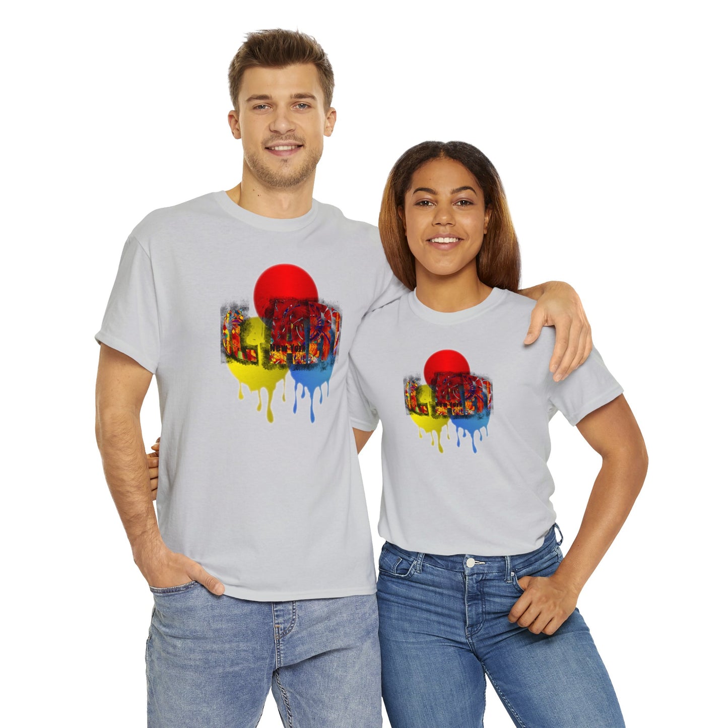 St. ART spray stencil Logo Unisex Tee