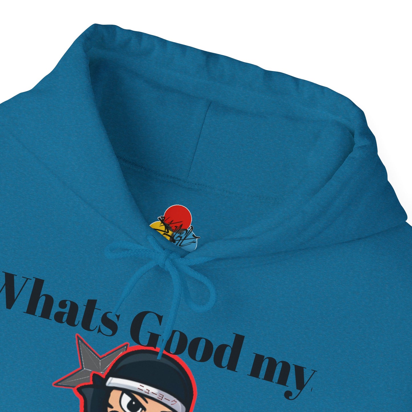 Whats Good MY Ninja!? Unisex Heavy Blend™ Hooded Sweatshirt