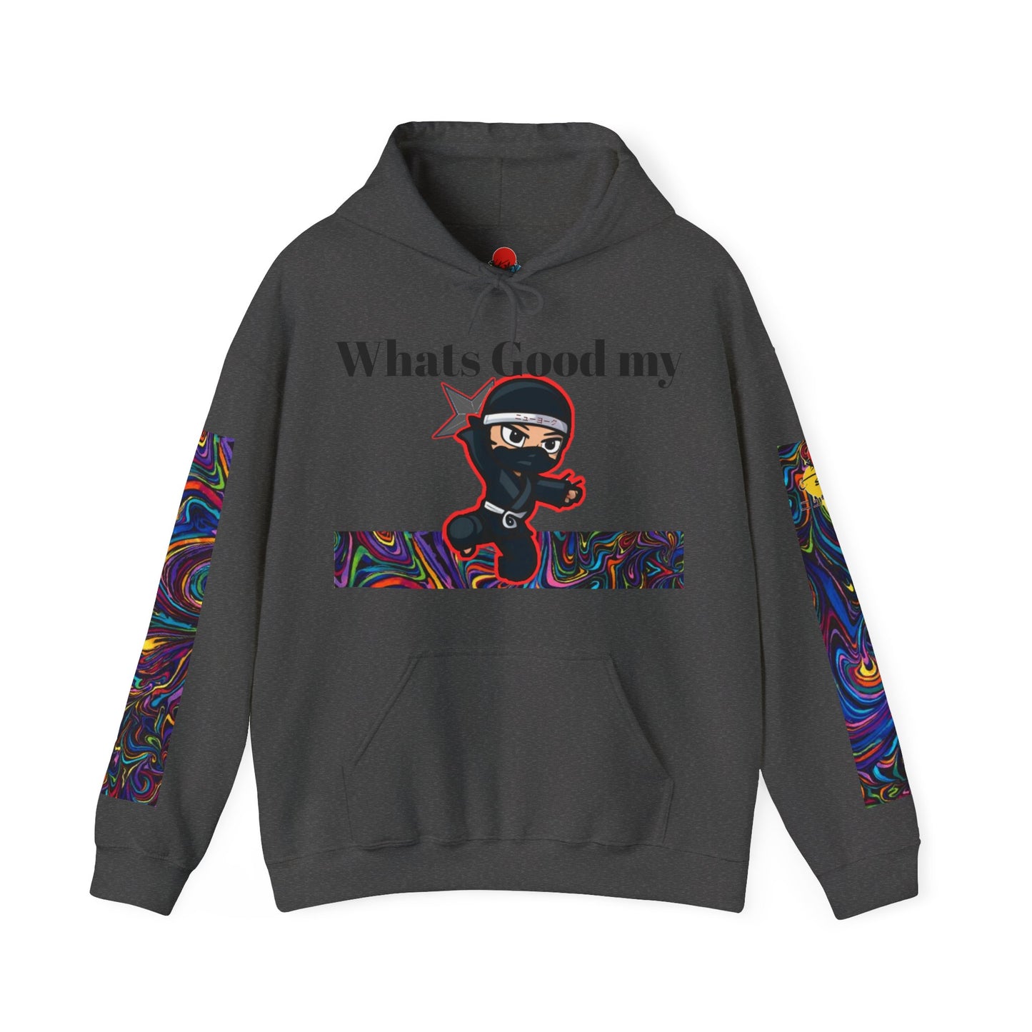Whats Good MY Ninja!? Unisex Heavy Blend™ Hooded Sweatshirt