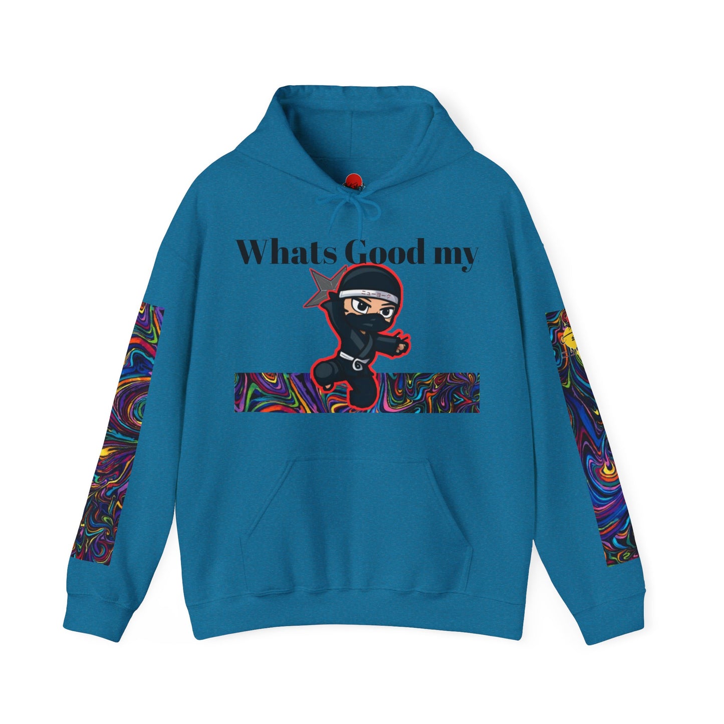 Whats Good MY Ninja!? Unisex Heavy Blend™ Hooded Sweatshirt