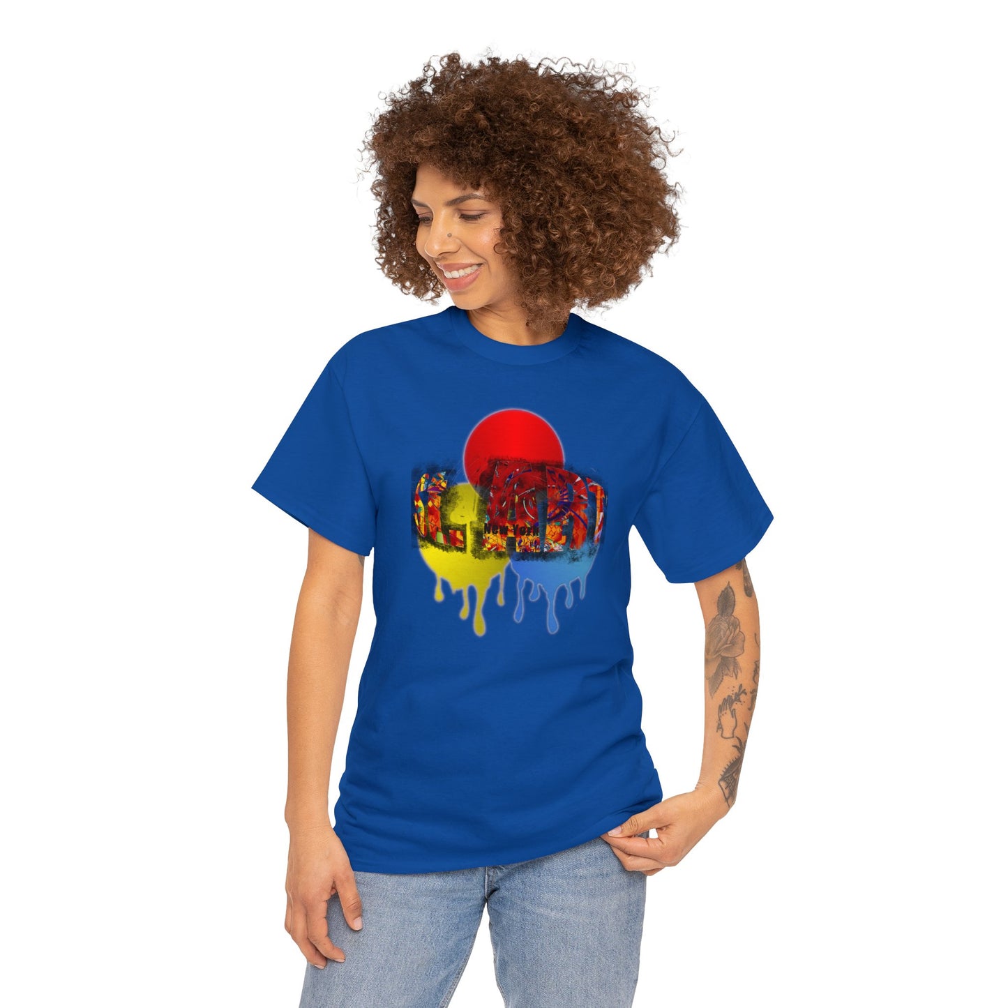 St. ART spray stencil Logo Unisex Tee