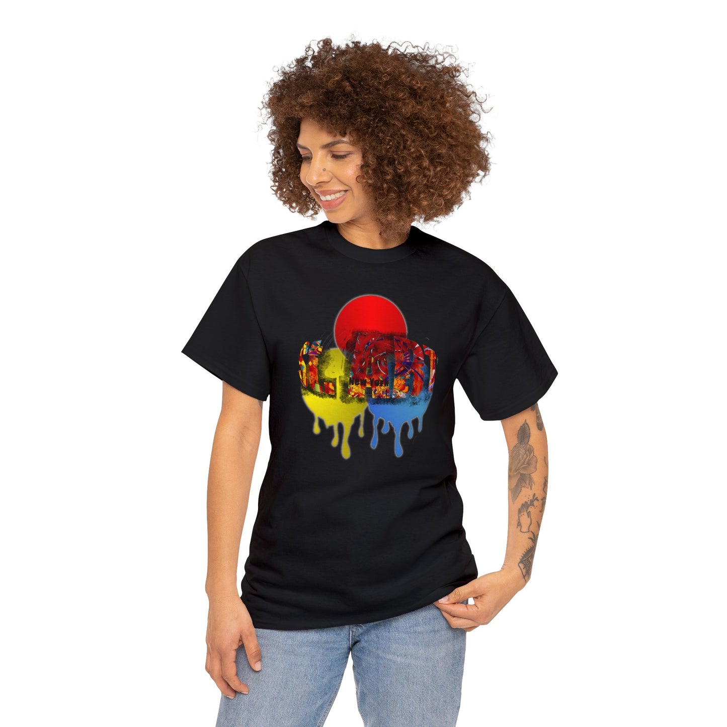 St. ART spray stencil Logo Unisex Tee