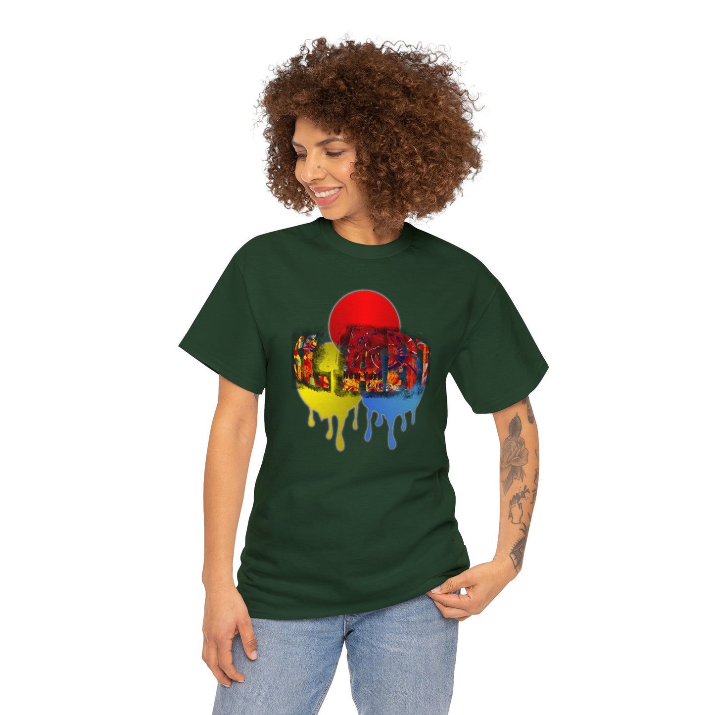 St. ART spray stencil Logo Unisex Tee