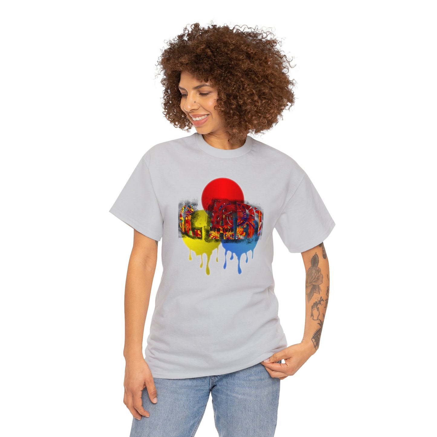 St. ART spray stencil Logo Unisex Tee