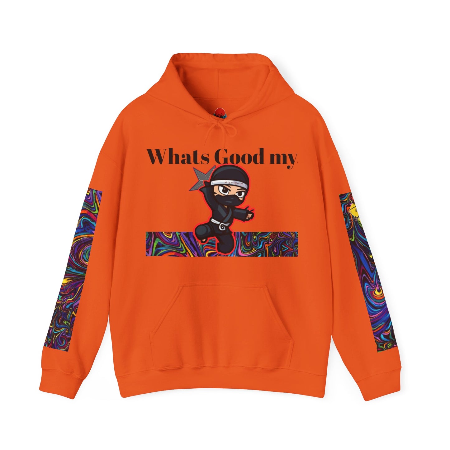 Whats Good MY Ninja!? Unisex Heavy Blend™ Hooded Sweatshirt