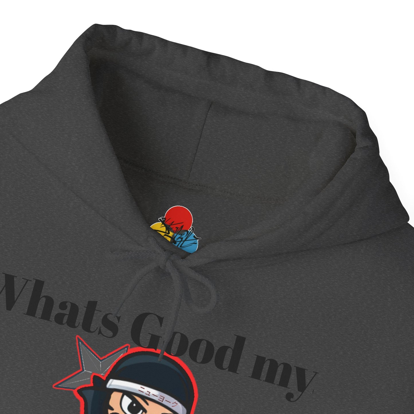 Whats Good MY Ninja!? Unisex Heavy Blend™ Hooded Sweatshirt