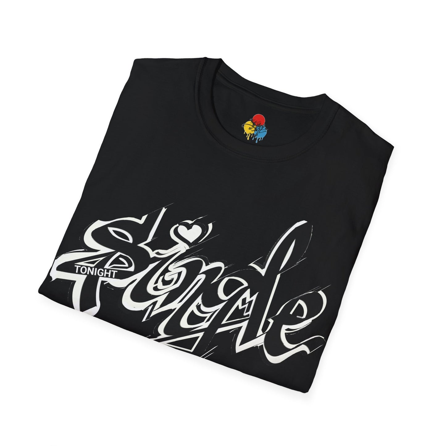Popart Single 4 tonight Print T-Shirt