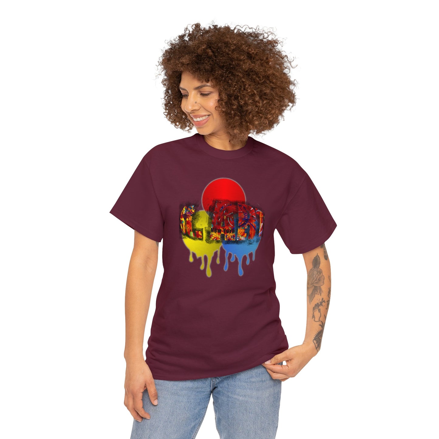 St. ART spray stencil Logo Unisex Tee