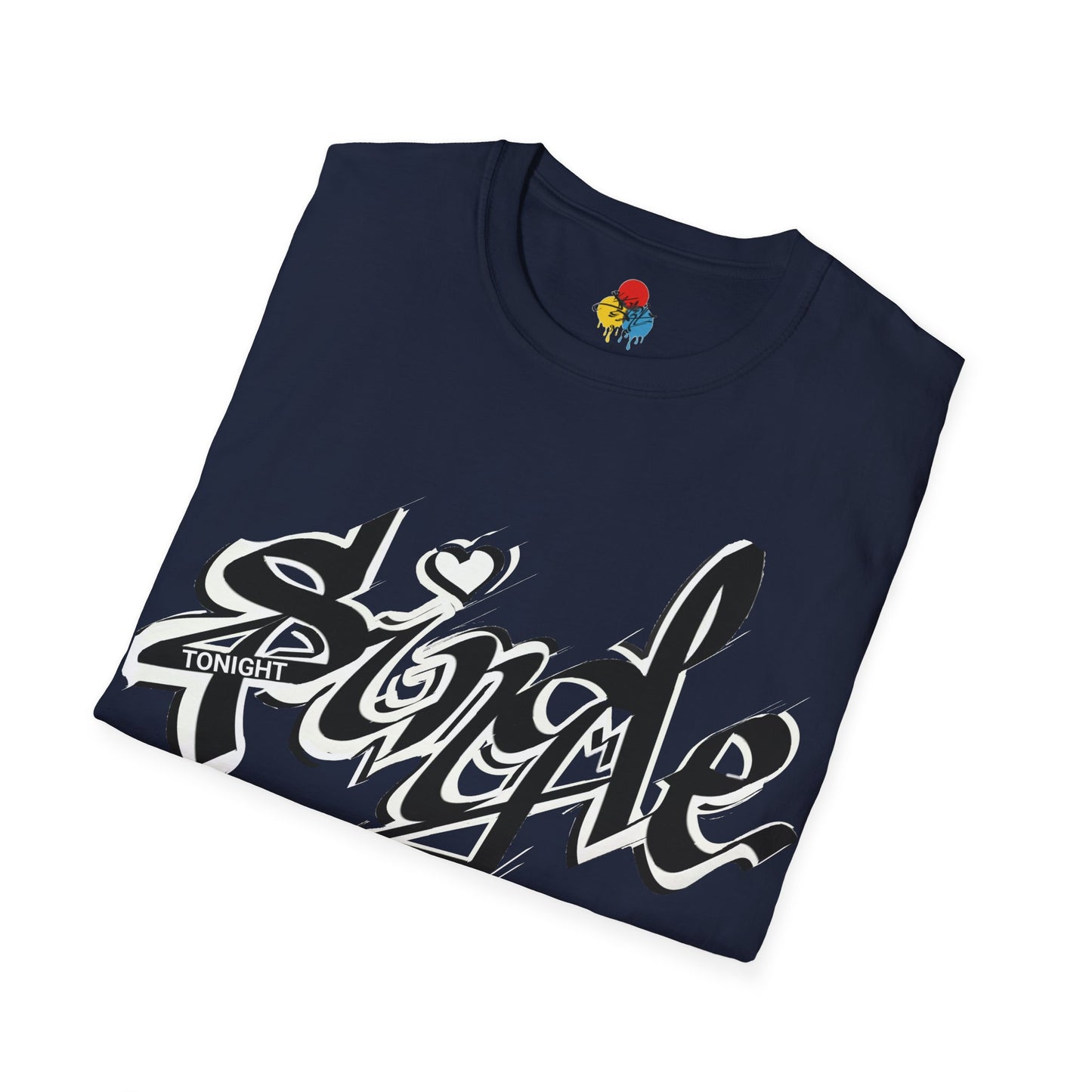 Popart Single 4 tonight Print T-Shirt