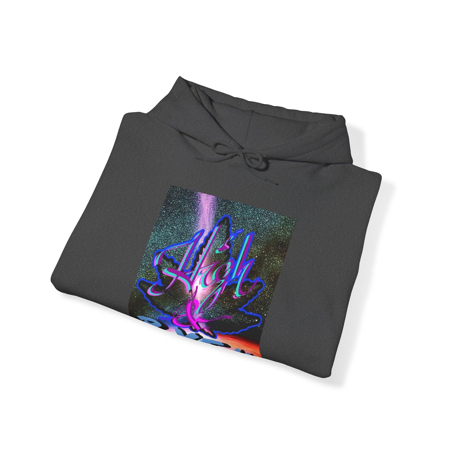 High and BYE! Unisex weed Hoodie