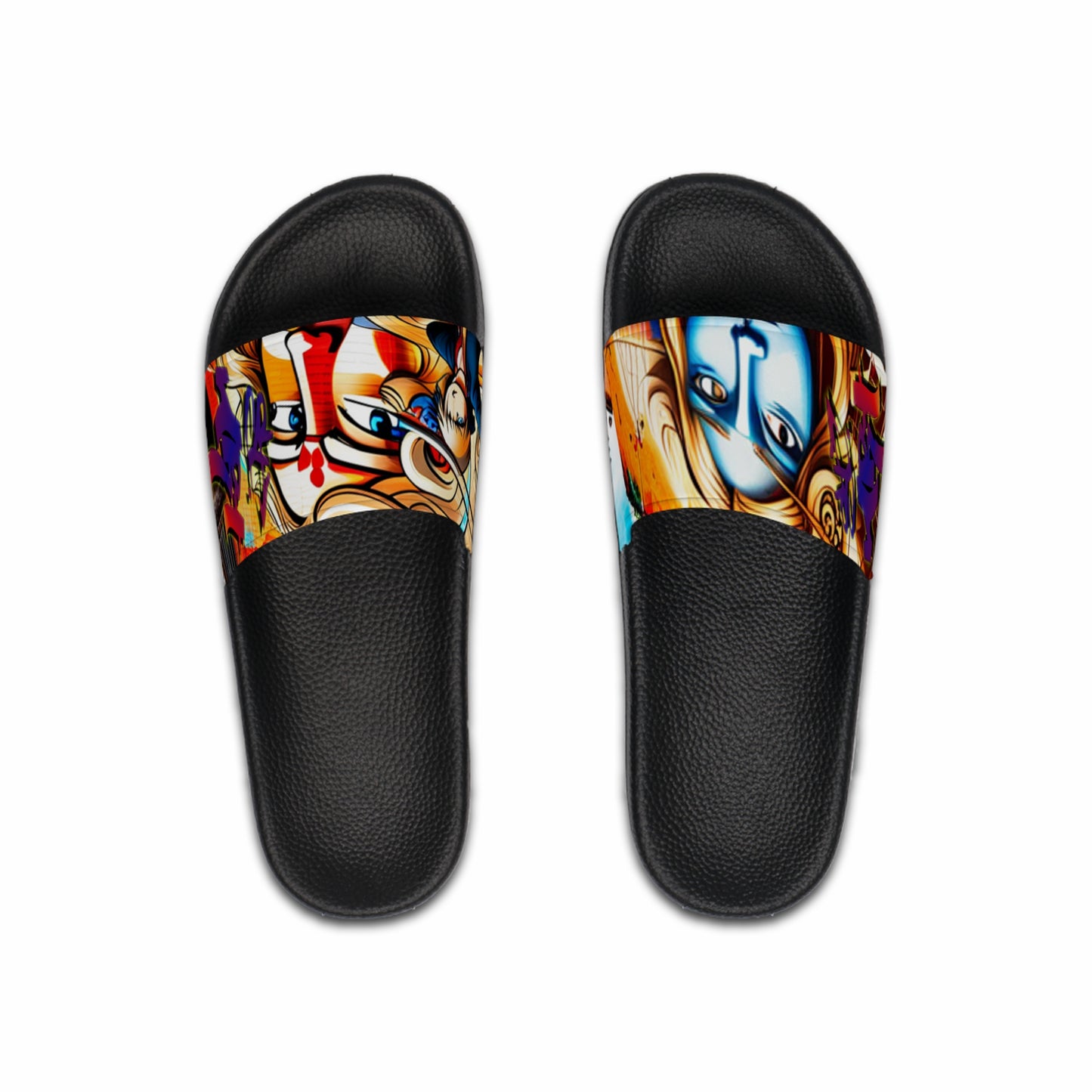 Graffiti Art Men's Slide Sandals