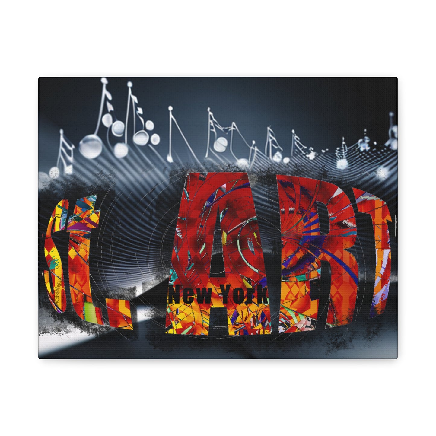 Street ART & Music Canvas Gallery Wraps