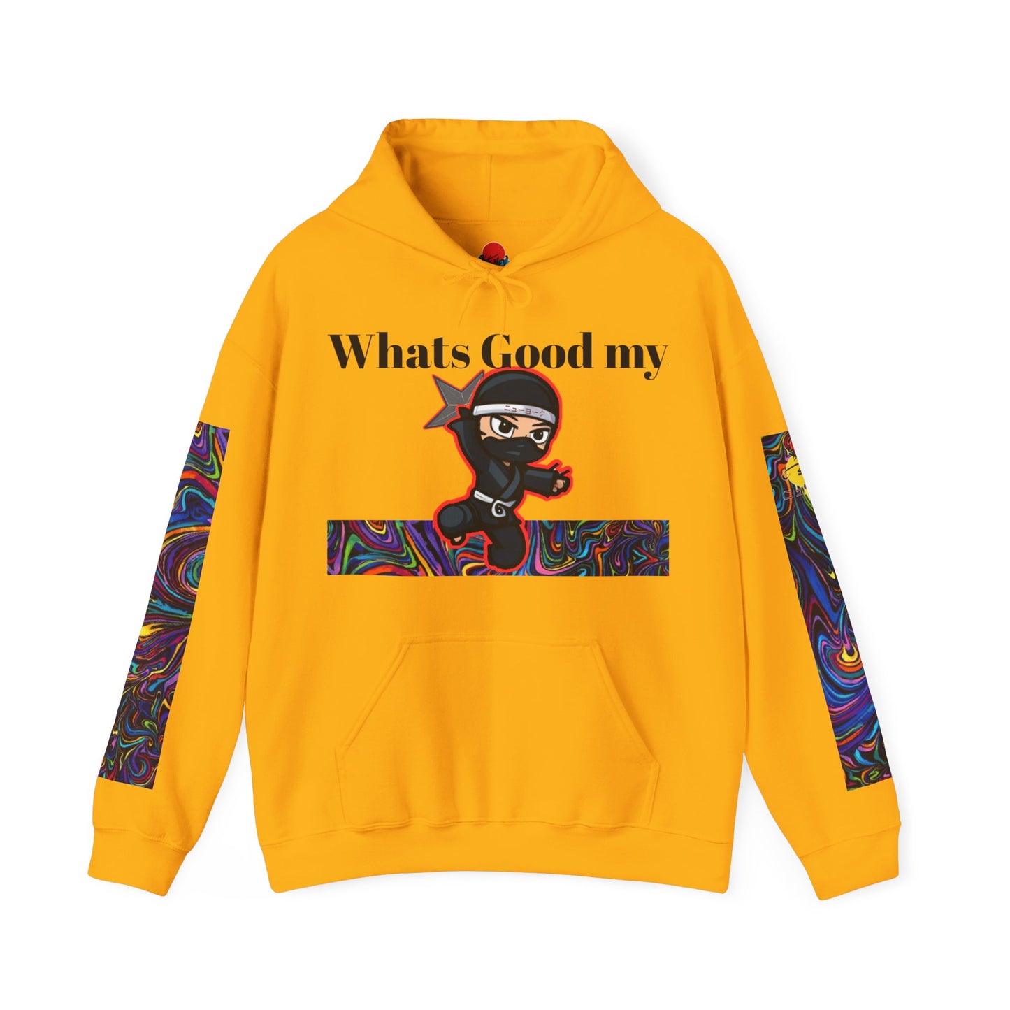 Whats Good MY Ninja!? Unisex Heavy Blend™ Hooded Sweatshirt