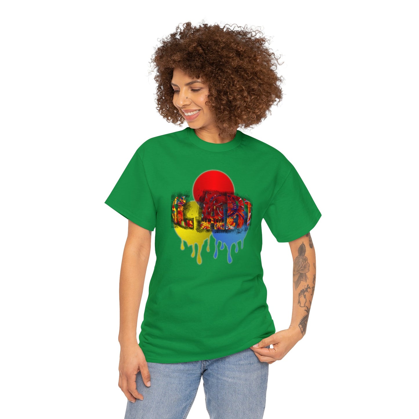 St. ART spray stencil Logo Unisex Tee
