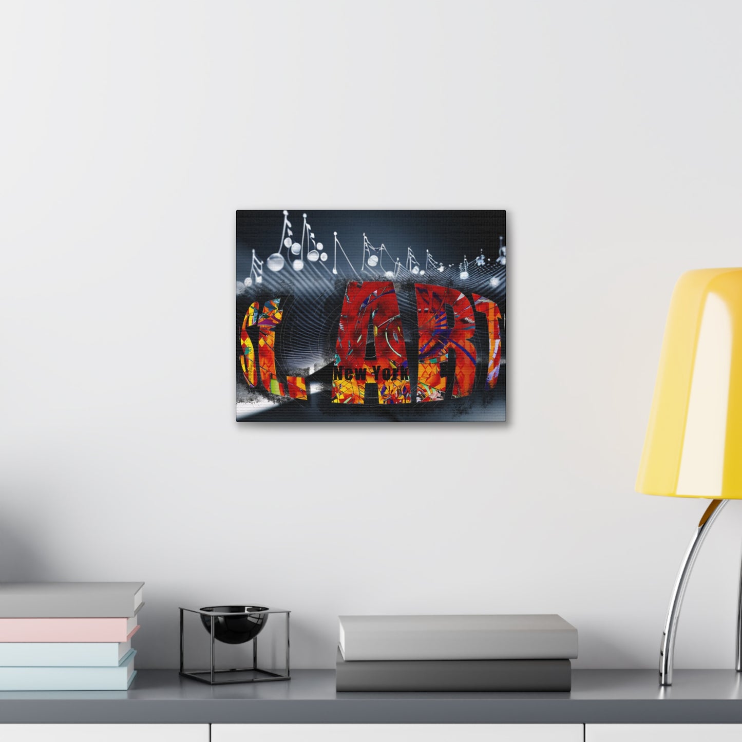 Street ART & Music Canvas Gallery Wraps