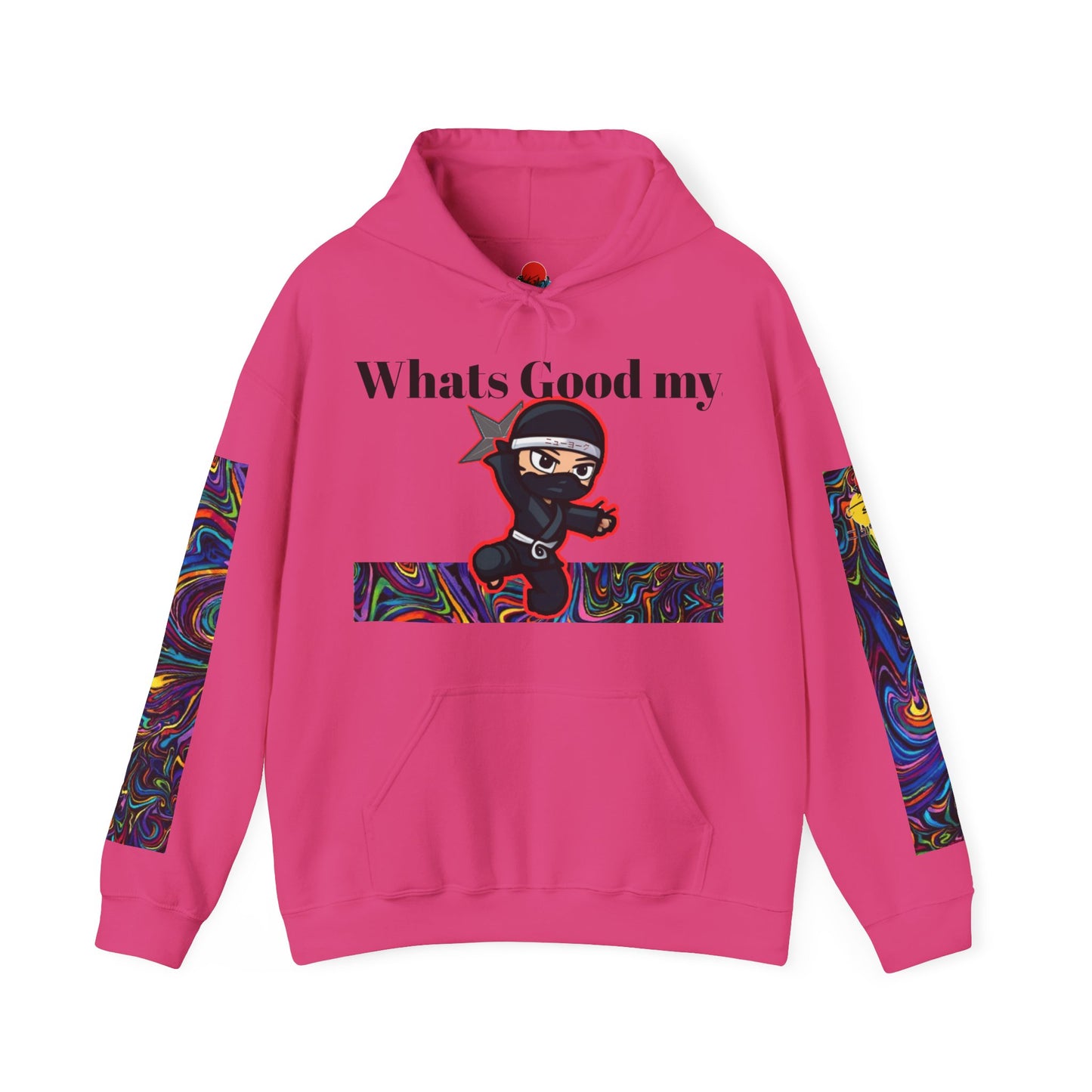 Whats Good MY Ninja!? Unisex Heavy Blend™ Hooded Sweatshirt