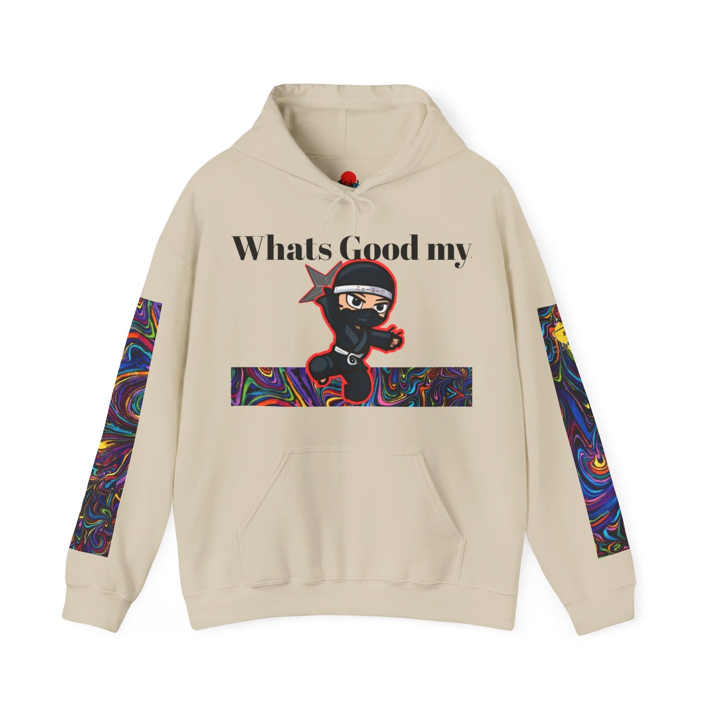 Whats Good MY Ninja!? Unisex Heavy Blend™ Hooded Sweatshirt