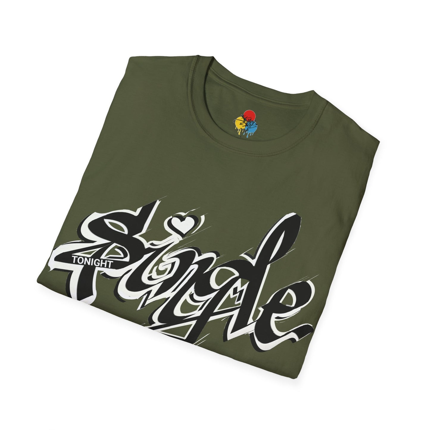Popart Single 4 tonight Print T-Shirt