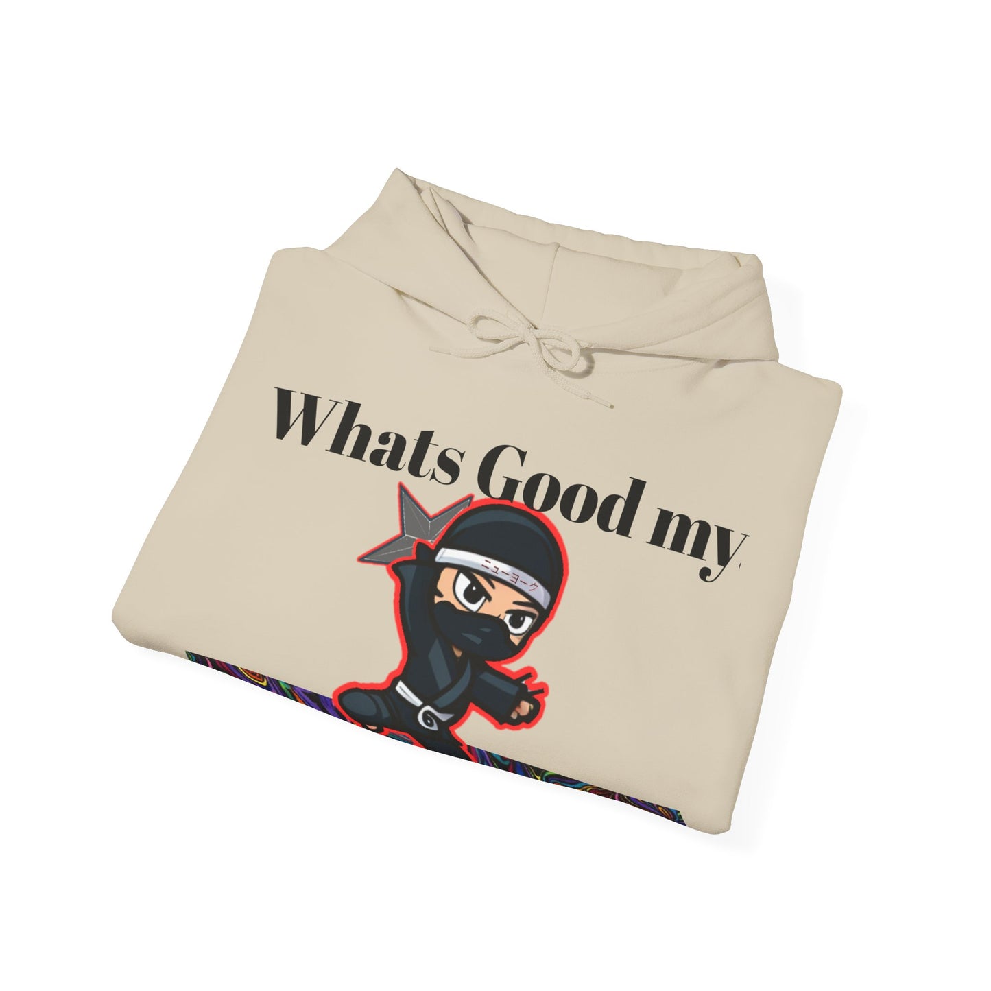 Whats Good MY Ninja!? Unisex Heavy Blend™ Hooded Sweatshirt