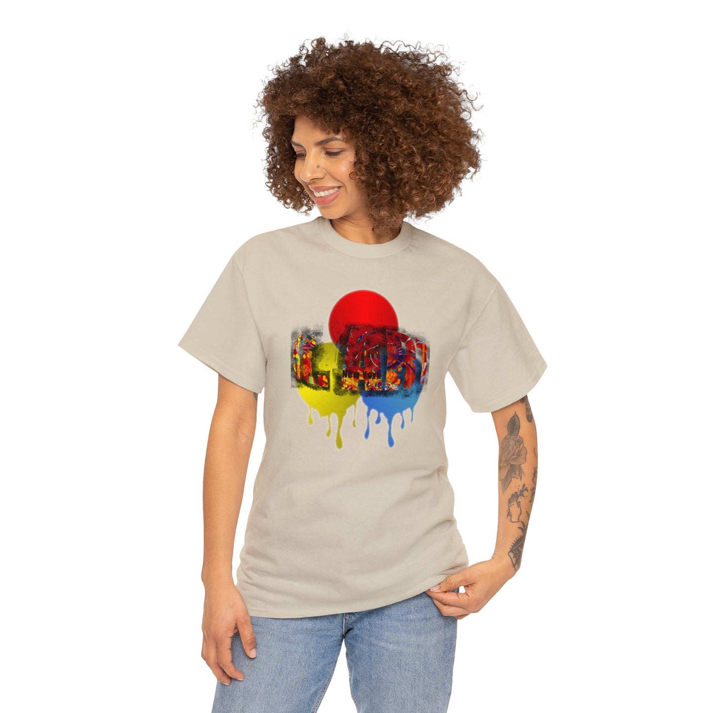 St. ART spray stencil Logo Unisex Tee
