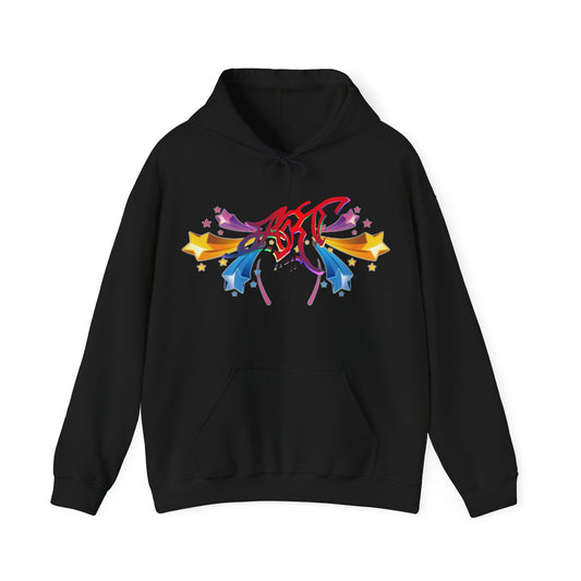 Star Burst Graffiti Hoodie — Luxury NYC Streetwear