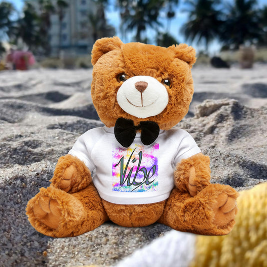Teddy Bear with Vibe T-Shirt