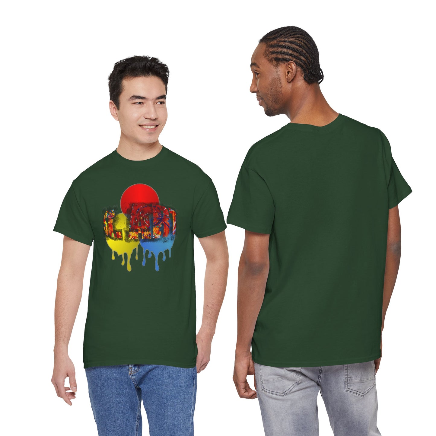 St.ART-NYC Logo Stencil Tee — Futuristic Streetwear Graphic T-Shirt