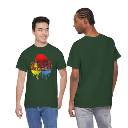St.ART-NYC Logo Stencil Tee — Futuristic Streetwear Graphic T-Shirt