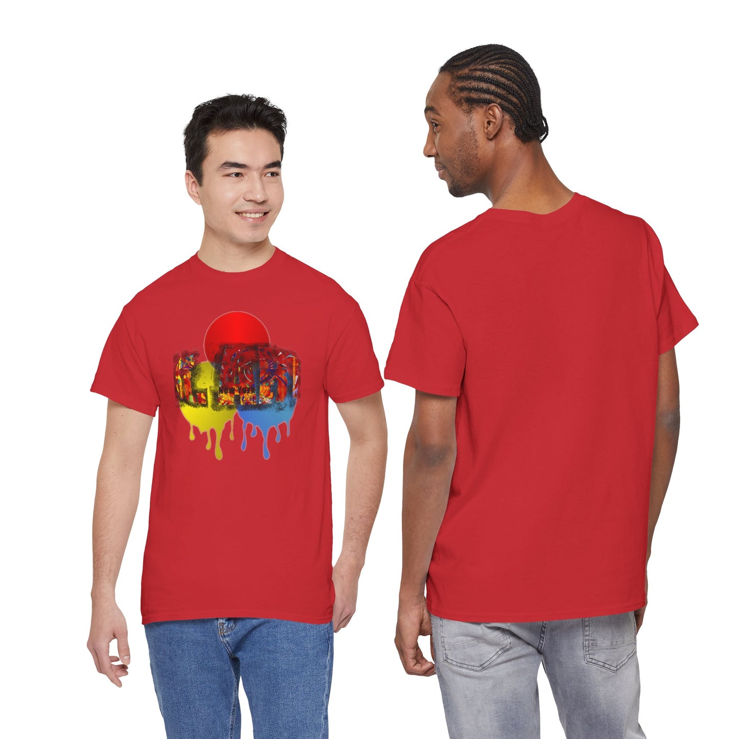 St.ART-NYC Logo Stencil Tee — Futuristic Streetwear Graphic T-Shirt