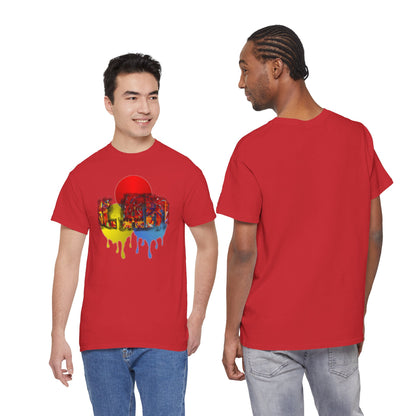 St.ART-NYC Logo Stencil Tee — Futuristic Streetwear Graphic T-Shirt