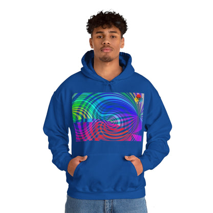 Colorfully Swirled Hoodie