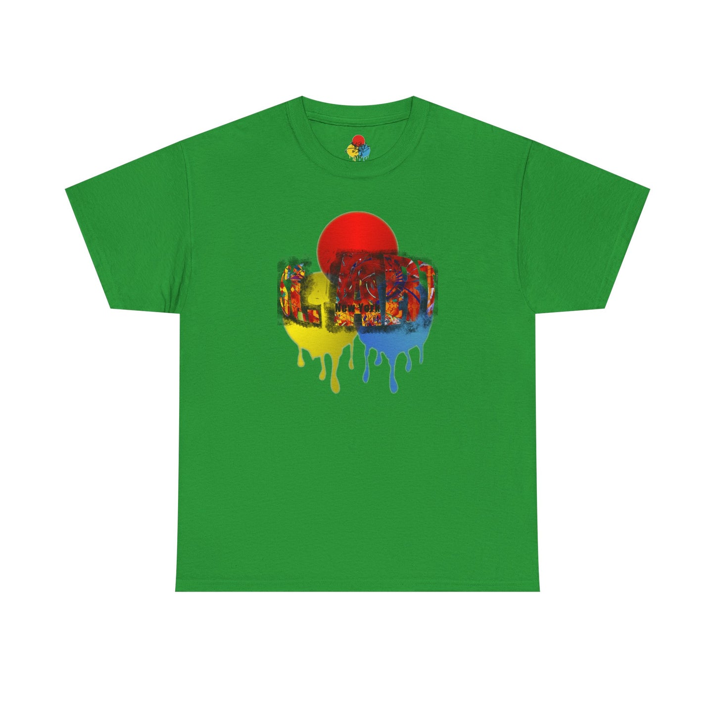 St.ART-NYC Logo Stencil Tee — Futuristic Streetwear Graphic T-Shirt