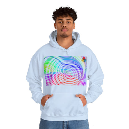 Colorfully Swirled Hoodie