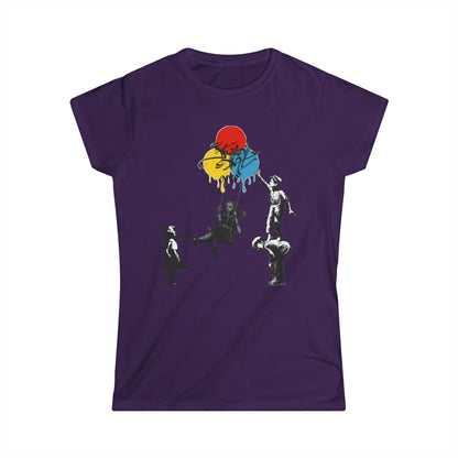 I think its a Bansky Women's Softstyle Tee