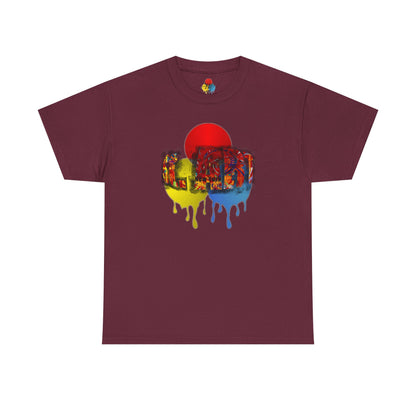 St.ART-NYC Logo Stencil Tee — Futuristic Streetwear Graphic T-Shirt