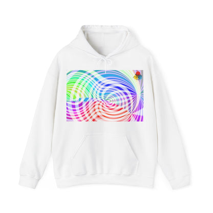 Colorfully Swirled Hoodie