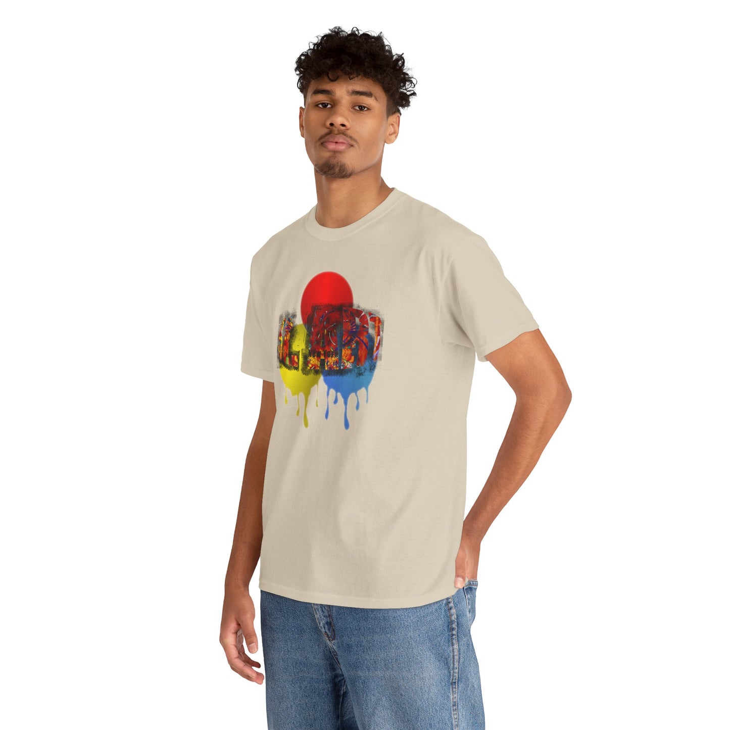 St.ART-NYC Logo Stencil Tee — Futuristic Streetwear Graphic T-Shirt