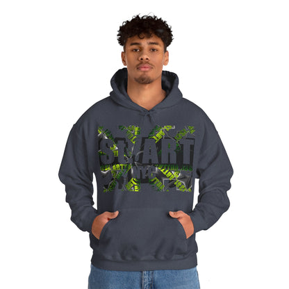 St. ART Reverse shaded graphic Hoodie