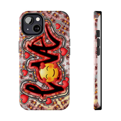 Love Emoji -Tough iPhone Cases