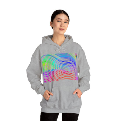 Colorfully Swirled Hoodie