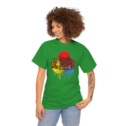 St.ART-NYC Logo Stencil Tee — Futuristic Streetwear Graphic T-Shirt