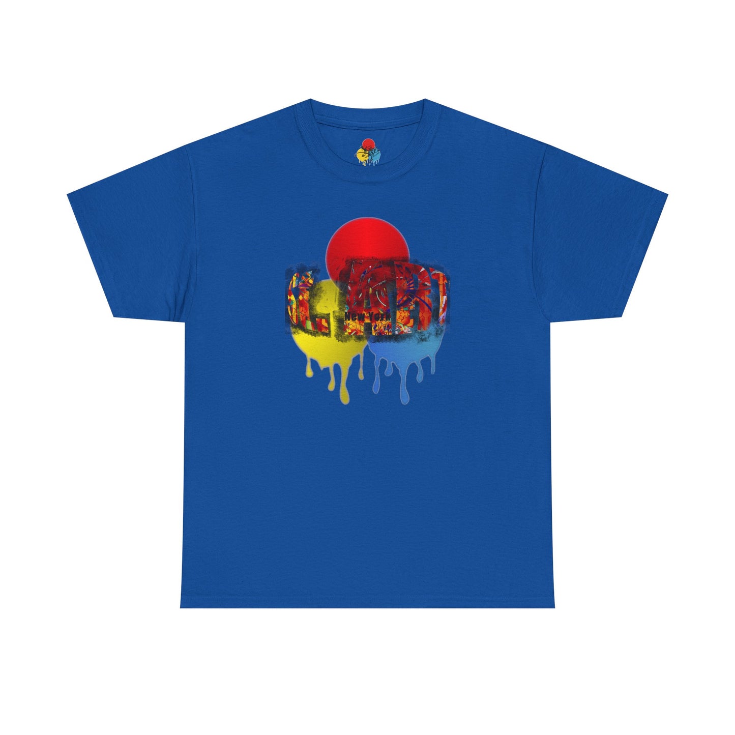 St.ART-NYC Logo Stencil Tee — Futuristic Streetwear Graphic T-Shirt