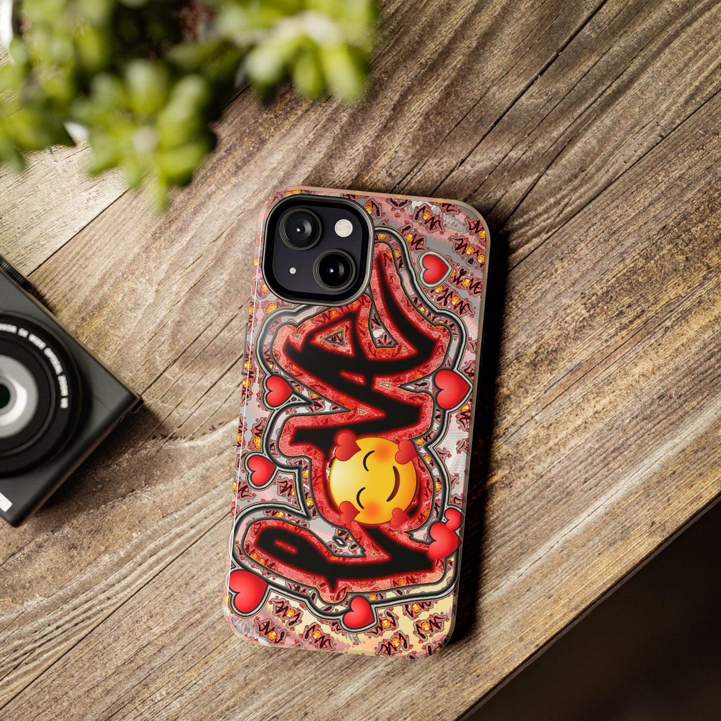 Love Emoji -Tough iPhone Cases