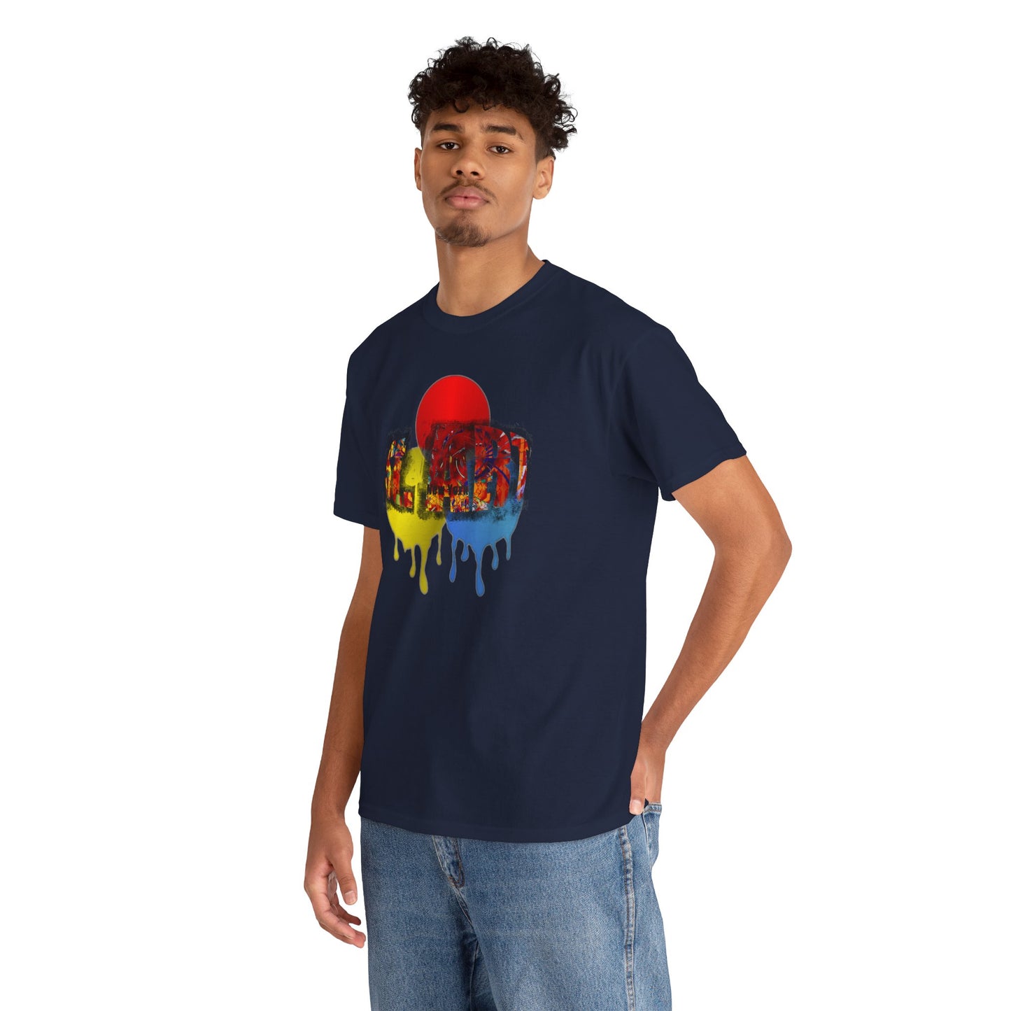 St.ART-NYC Logo Stencil Tee — Futuristic Streetwear Graphic T-Shirt