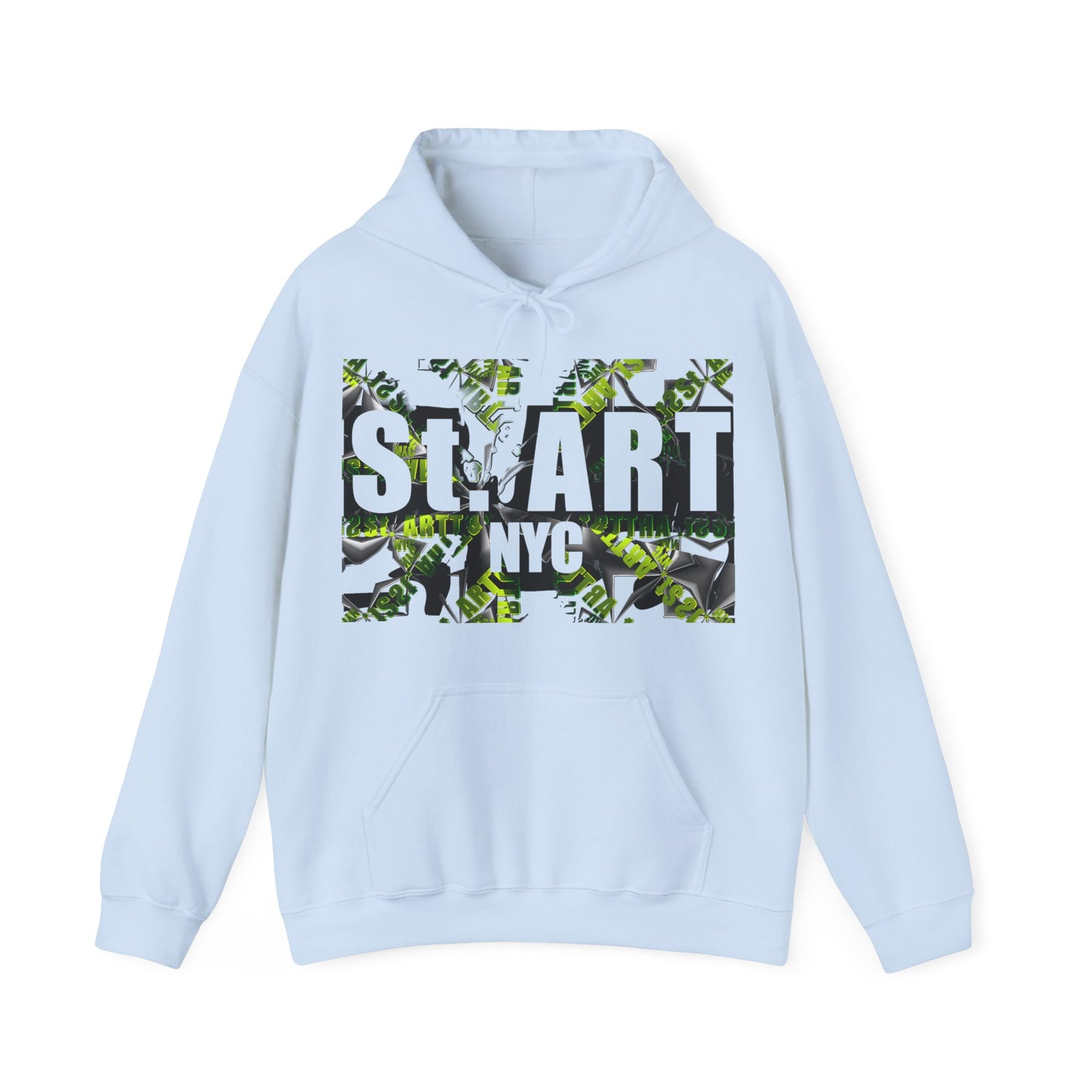 St. ART Reverse shaded graphic Hoodie