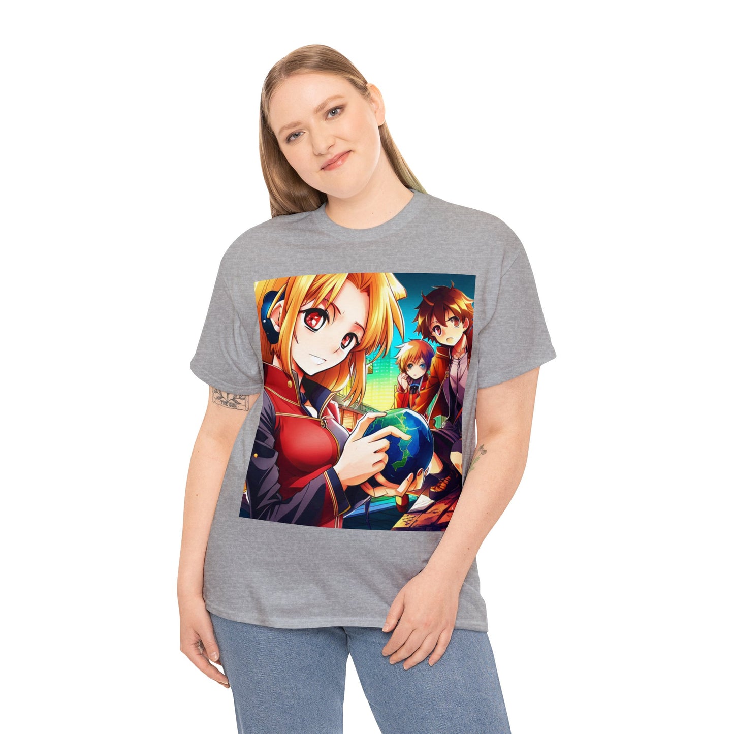 Anime Unisex Heavy Cotton Tee