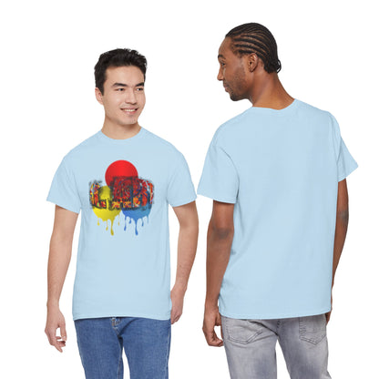 St.ART-NYC Logo Stencil Tee — Futuristic Streetwear Graphic T-Shirt