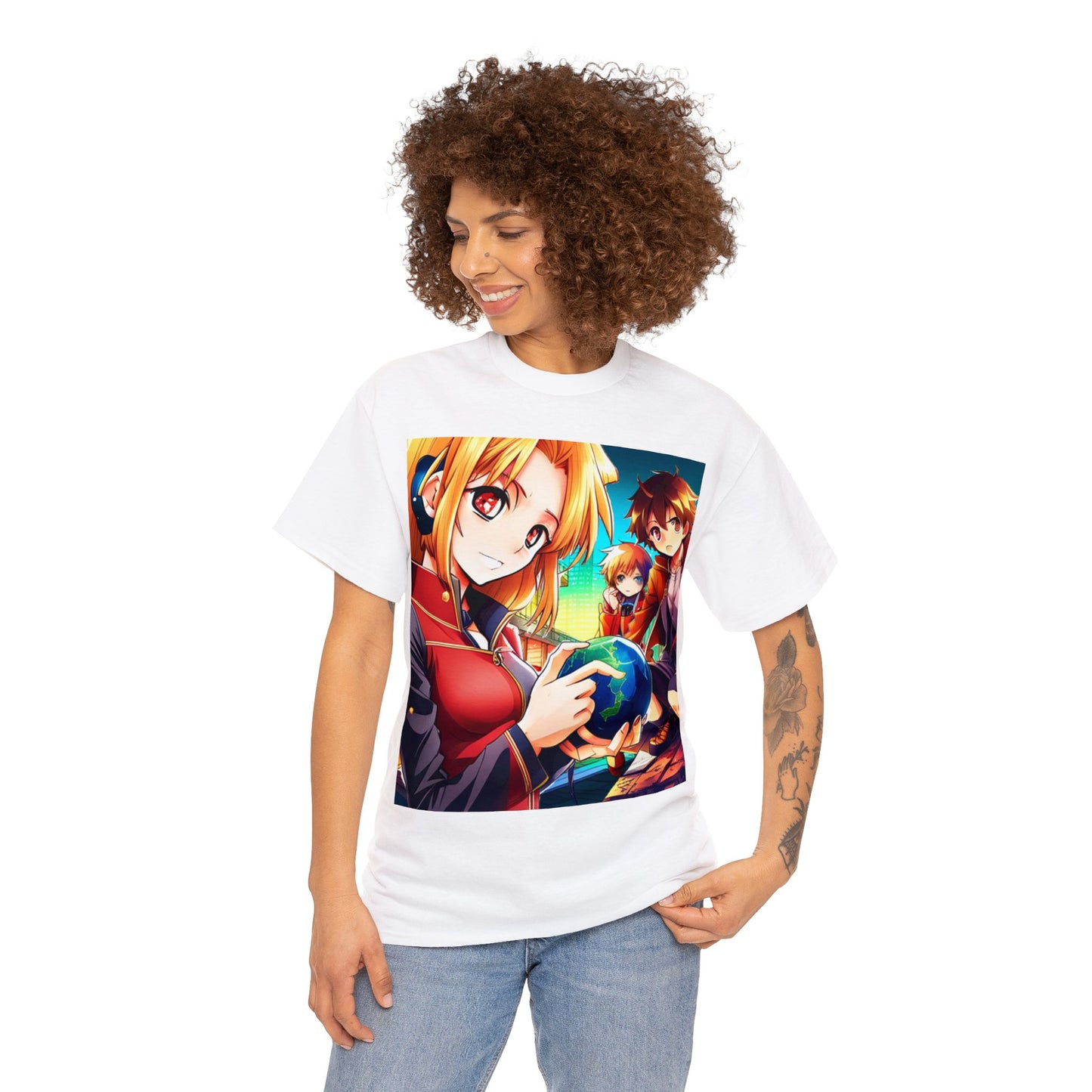 Anime Unisex Heavy Cotton Tee