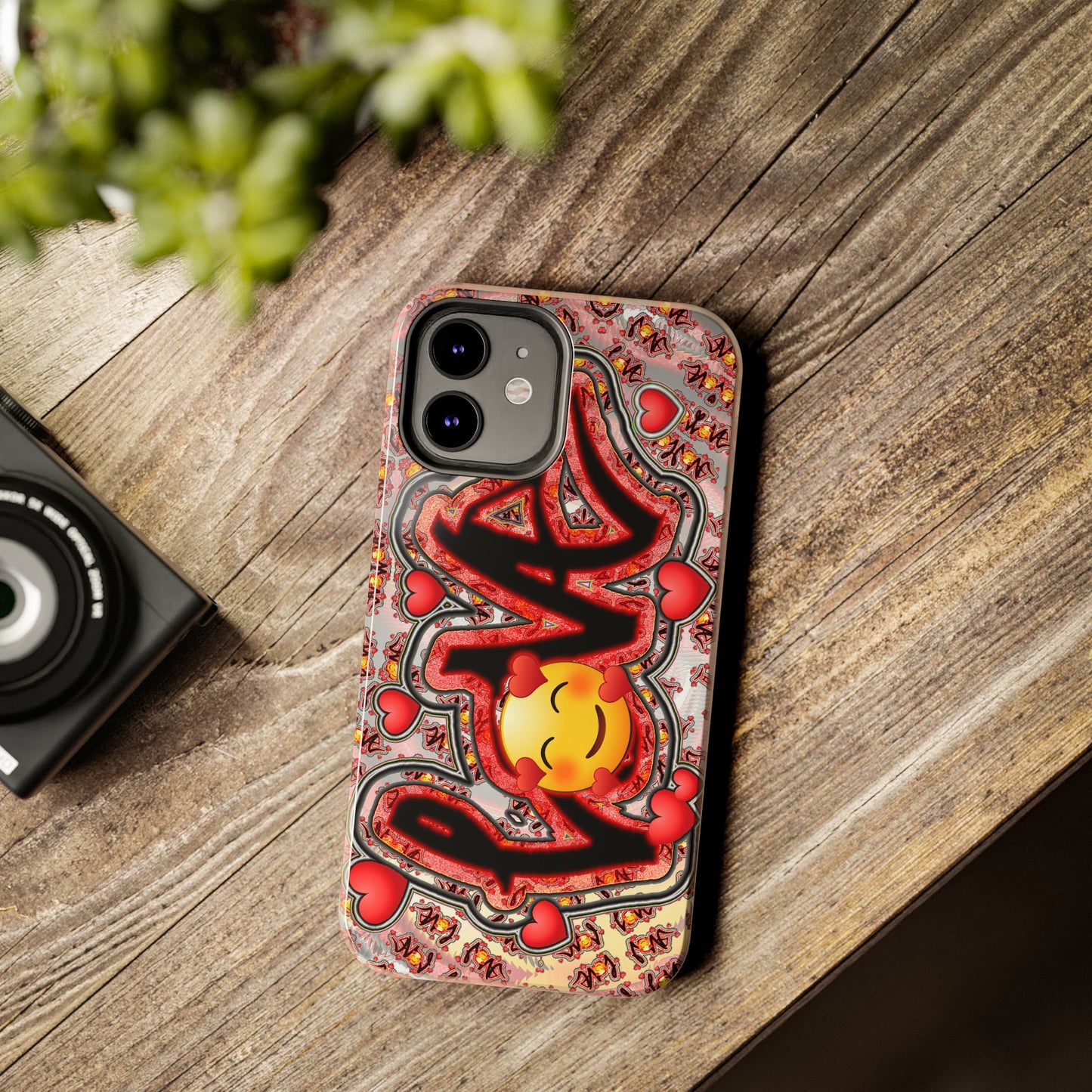 Love Emoji -Tough iPhone Cases